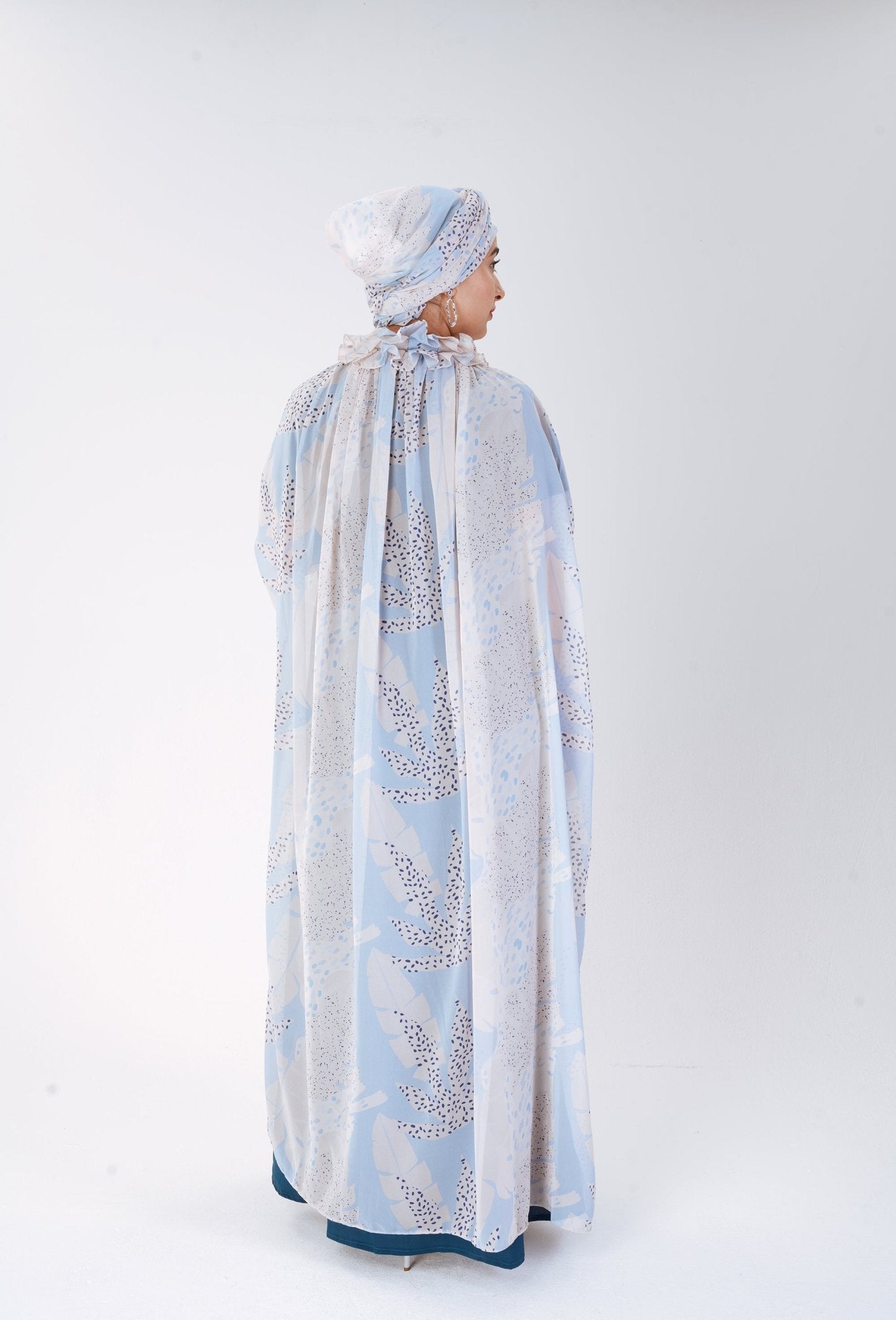 Misty Veil Dress – Lunch or evening flowy dress– Modest Fashion by MODMOD